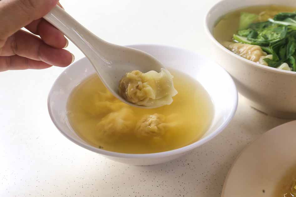 lucky wantan mee - wantons