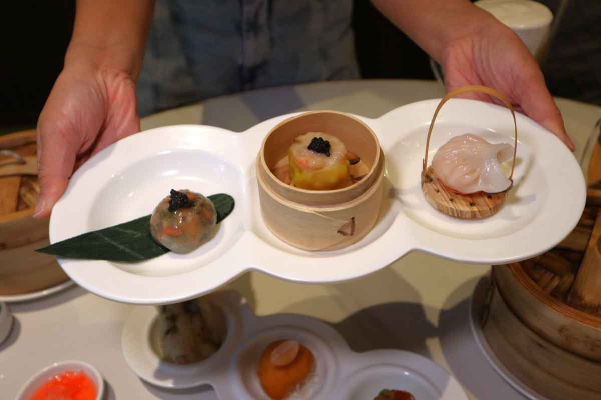 loong dim sum - curated set first course