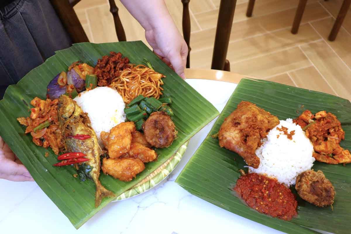 koufu T2 - pondok nasi padang dishes