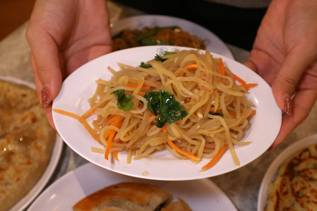 Jingdong roti - shredded potato