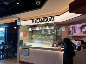 Northpoint halal food court - exterior of steamboat stall