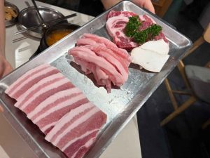 Omma Korean Charcoal BBQ deal - Meat