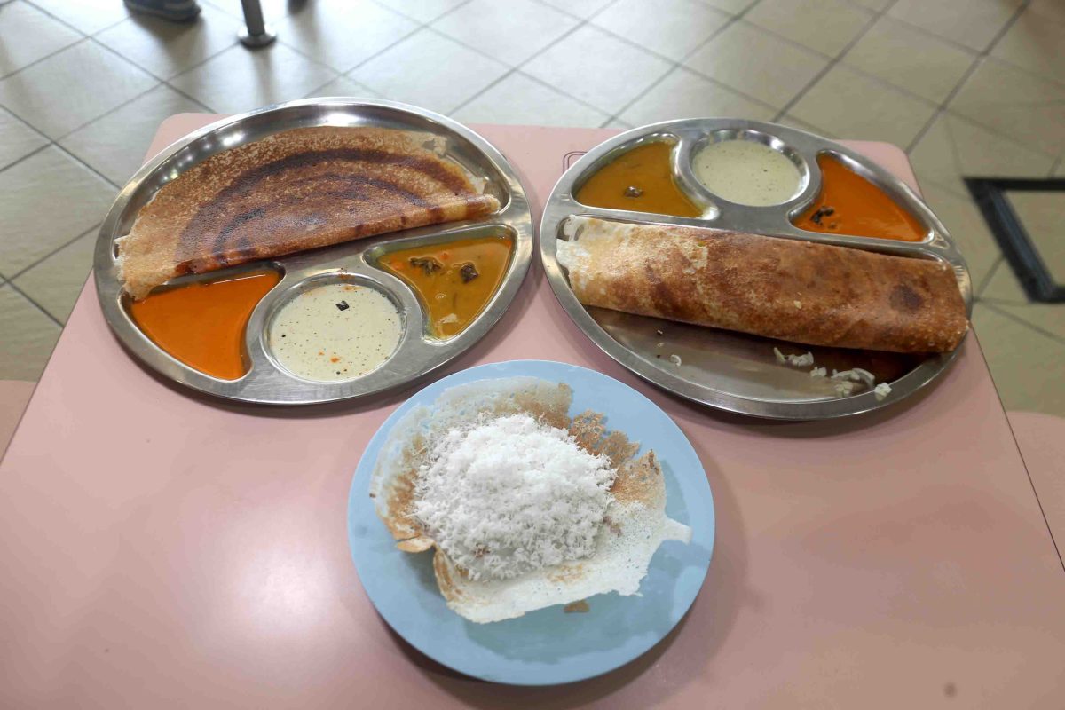 rajarani thosai newly in michelin guide - thosai and appam