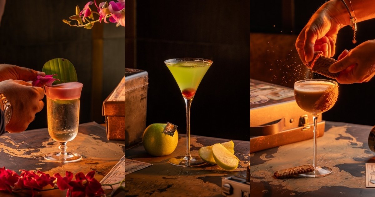 best cocktail bars in Singapore - MOGA (image of the drink)