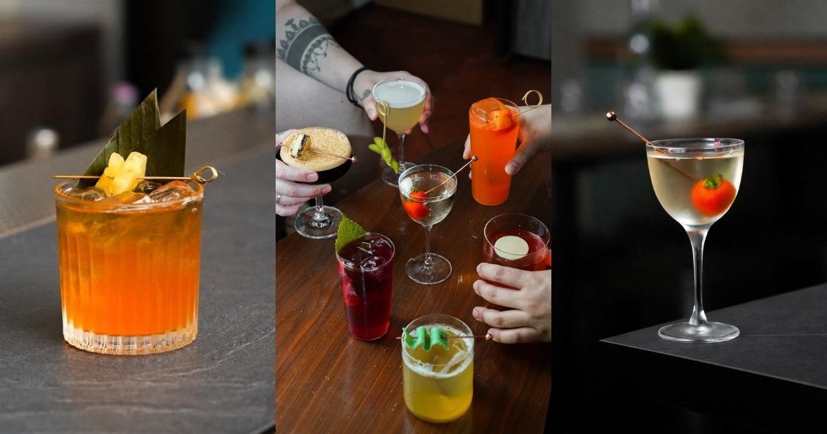 best cocktail bars in Singapore - The Store (image of the drinks)