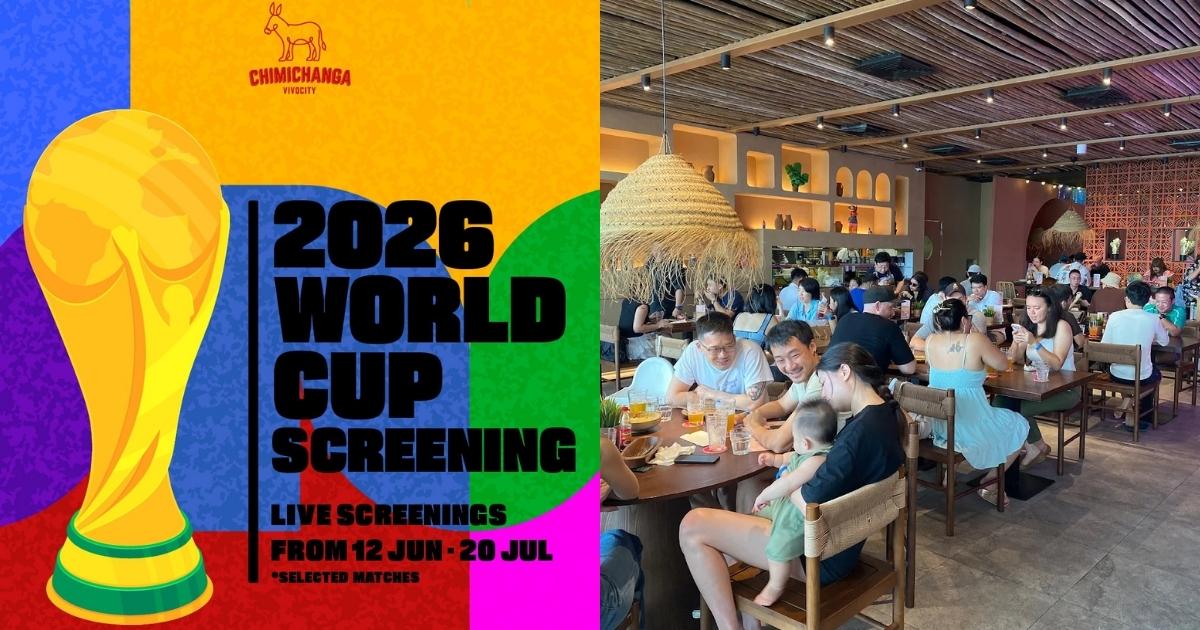 best places to watch World Cup games live in SG - Chimichanga VivoCity