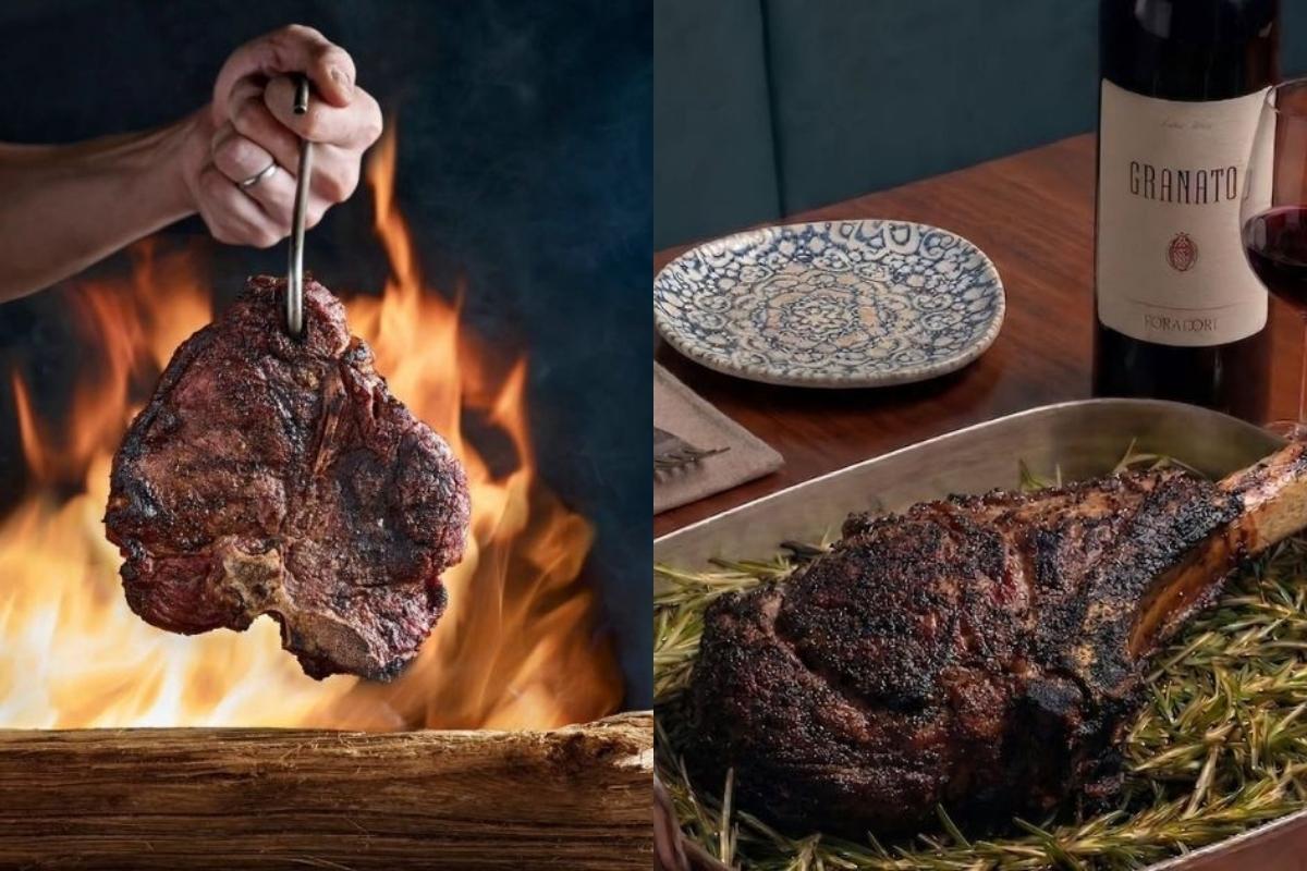 best steaks singapore - griglia open fire italian kitchen steak