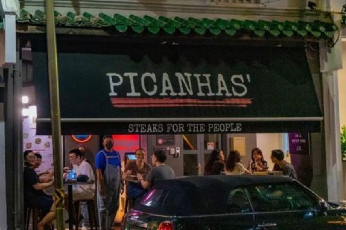 best steaks singapore - picanhas' restaurant front