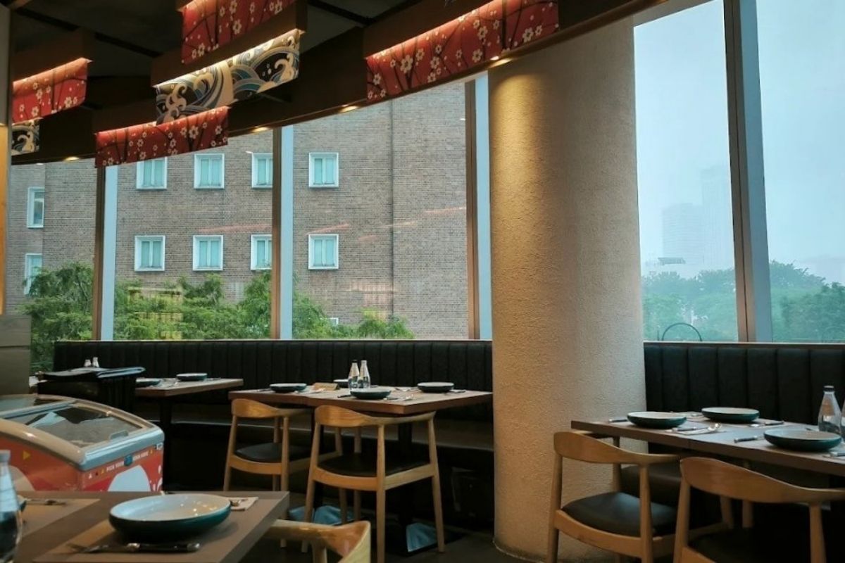 best steaks singapore - bizen wagyu & salad bar interior
