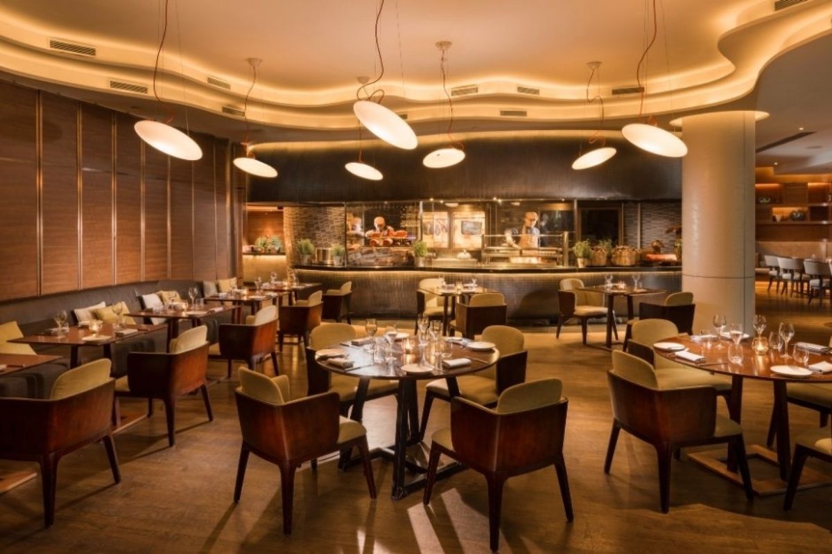 best steaks singapore - opus bar and grill interior