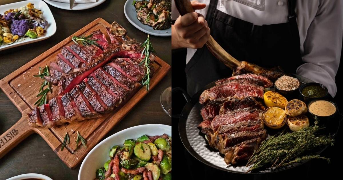 best steaks you can find in Singapore - Bistecca Tuscan Steakhouse