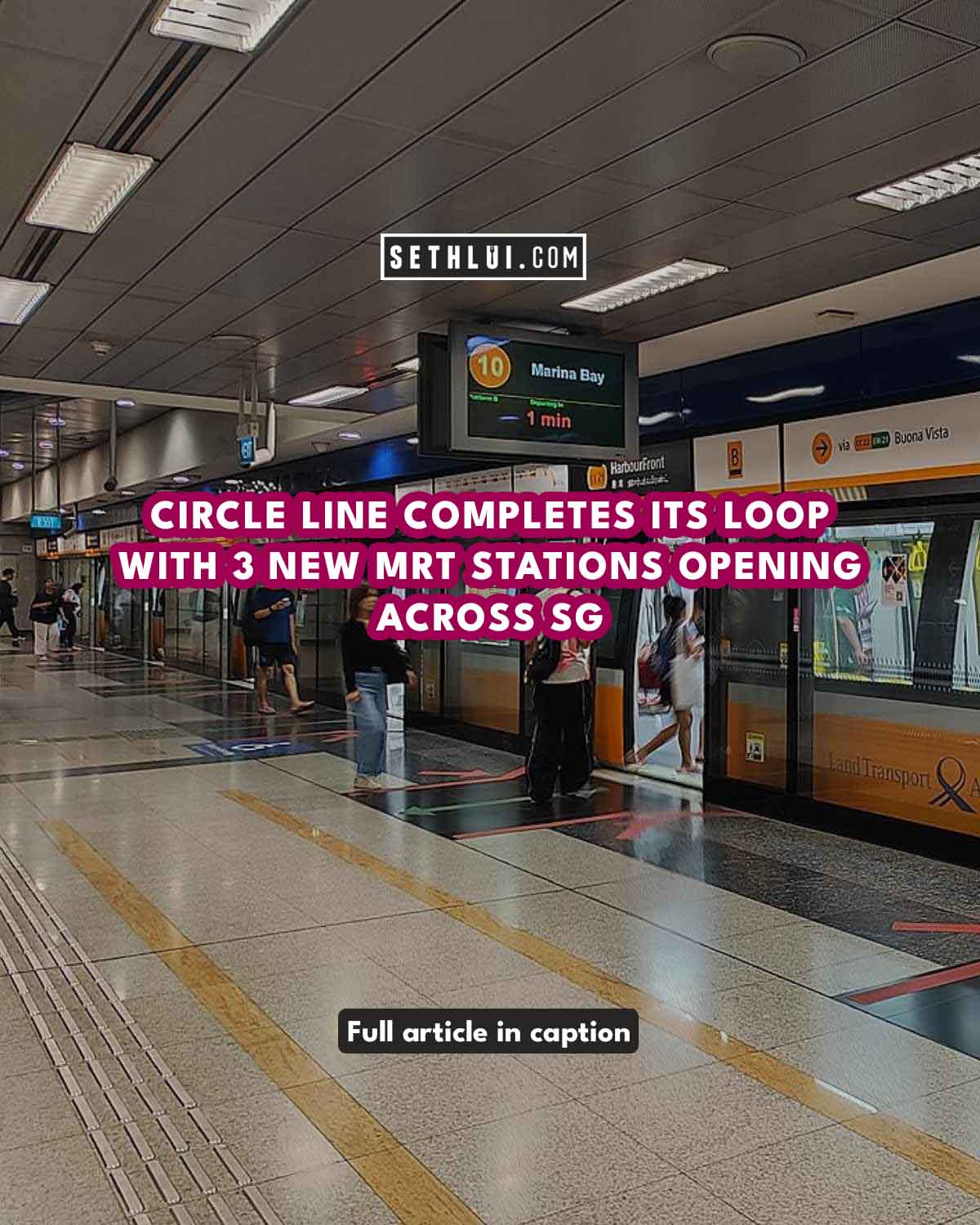 3 new Circle Line stations opening this July - feature image