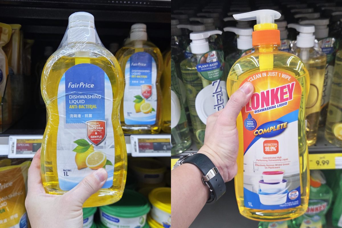 ntuc vs lotus - dishwashing liquid