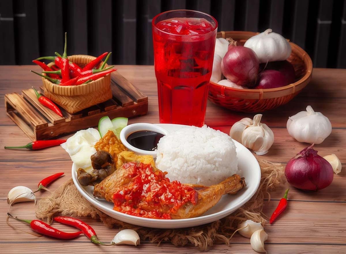 Ayam Gepuk Top Global - Ayam set