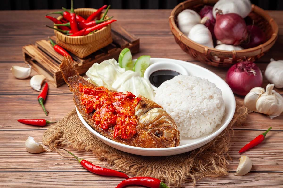 Ayam Gepuk Top Global - Tilapia set