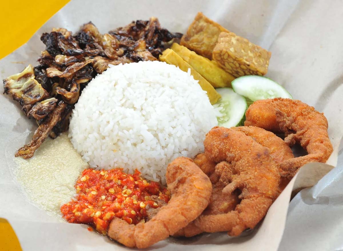 King Ayam Gepuk - Prawn gepuk