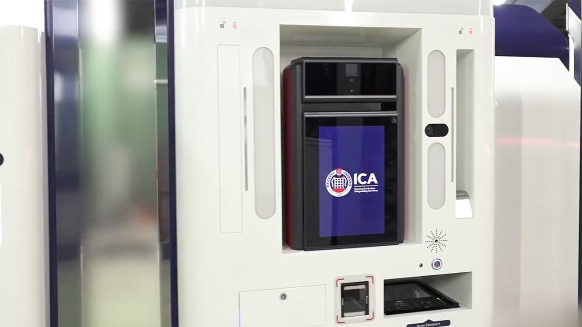 Tuas Automated Immigration - Kiosk