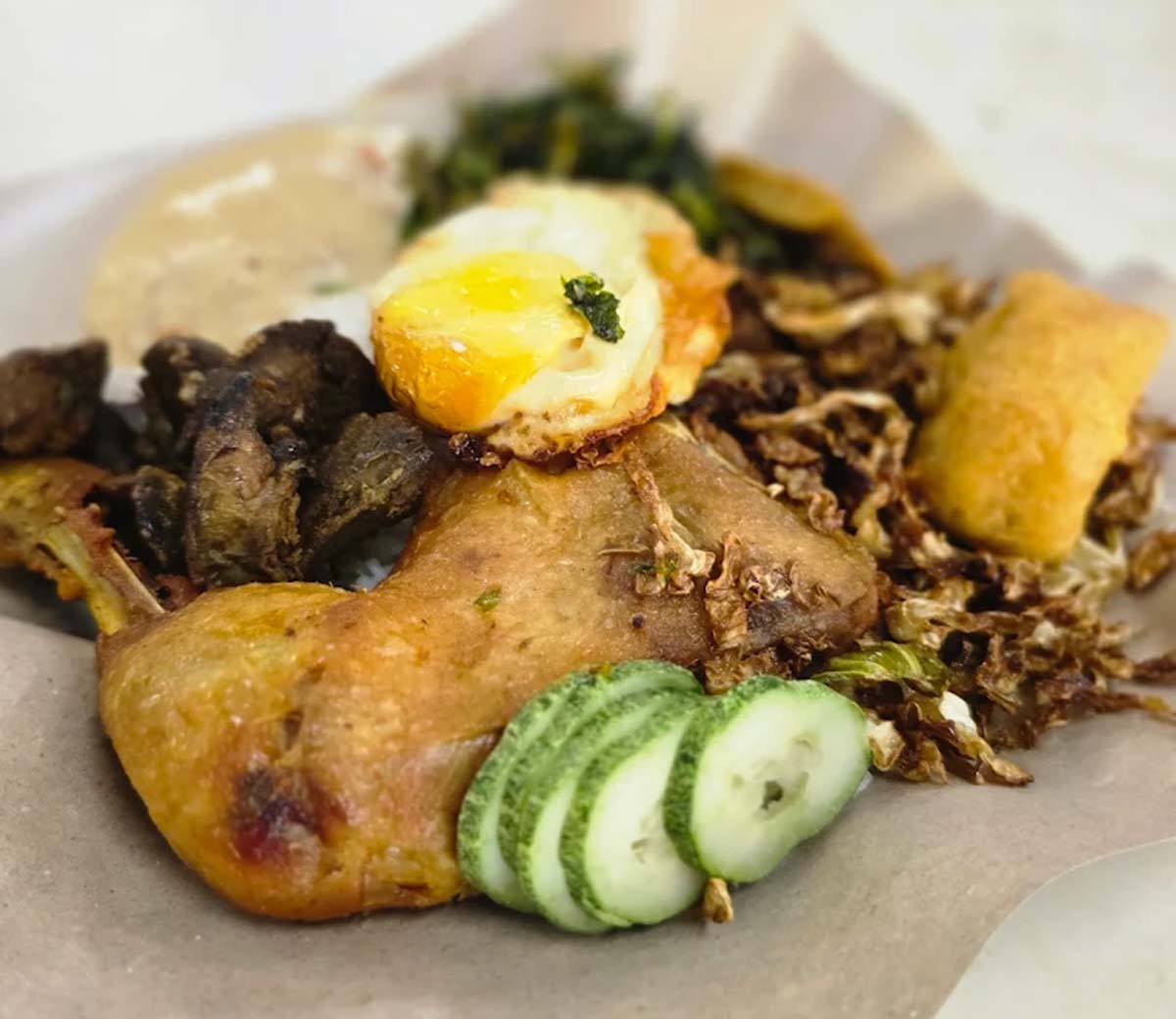 Ayam Gepuk Nusantara - Gepuk set