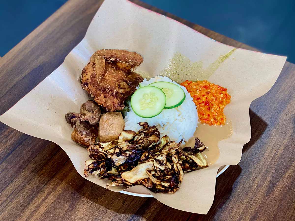 Ole Ayam Gepuk - Ayam gepuk