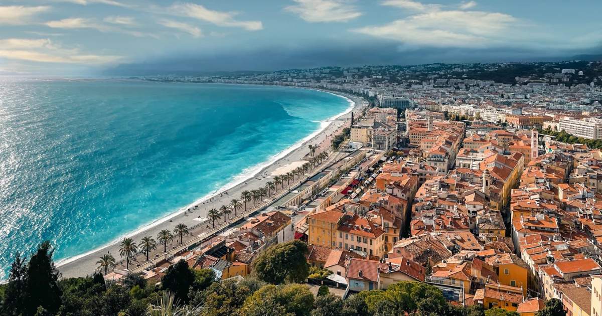 paris - nice beachfront