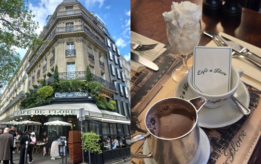 paris - cafe and hot chocolate