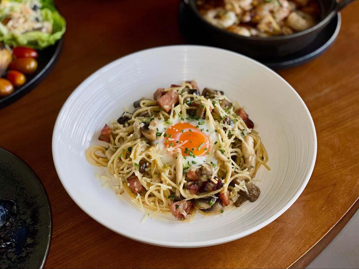 Pentos & Basil - Carbonara