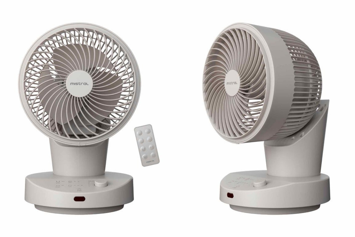Father’s Day Gift Guide - Formaease 6” DC High Velocity Desk Fan with remote by Mistral