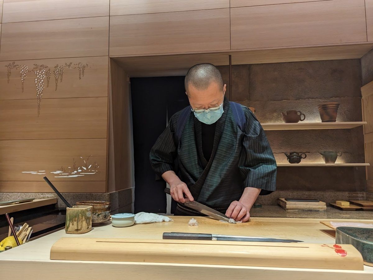 Best omakase - Ginza Sushi-Ichi chef