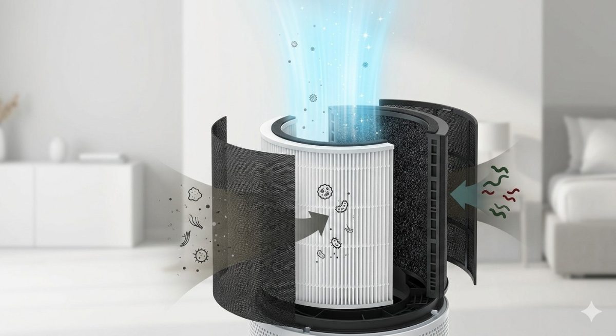 How to choose an air purifier - filter type