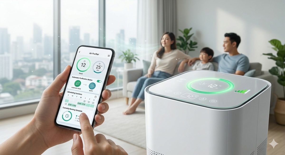 How to choose an air purifier - smart features