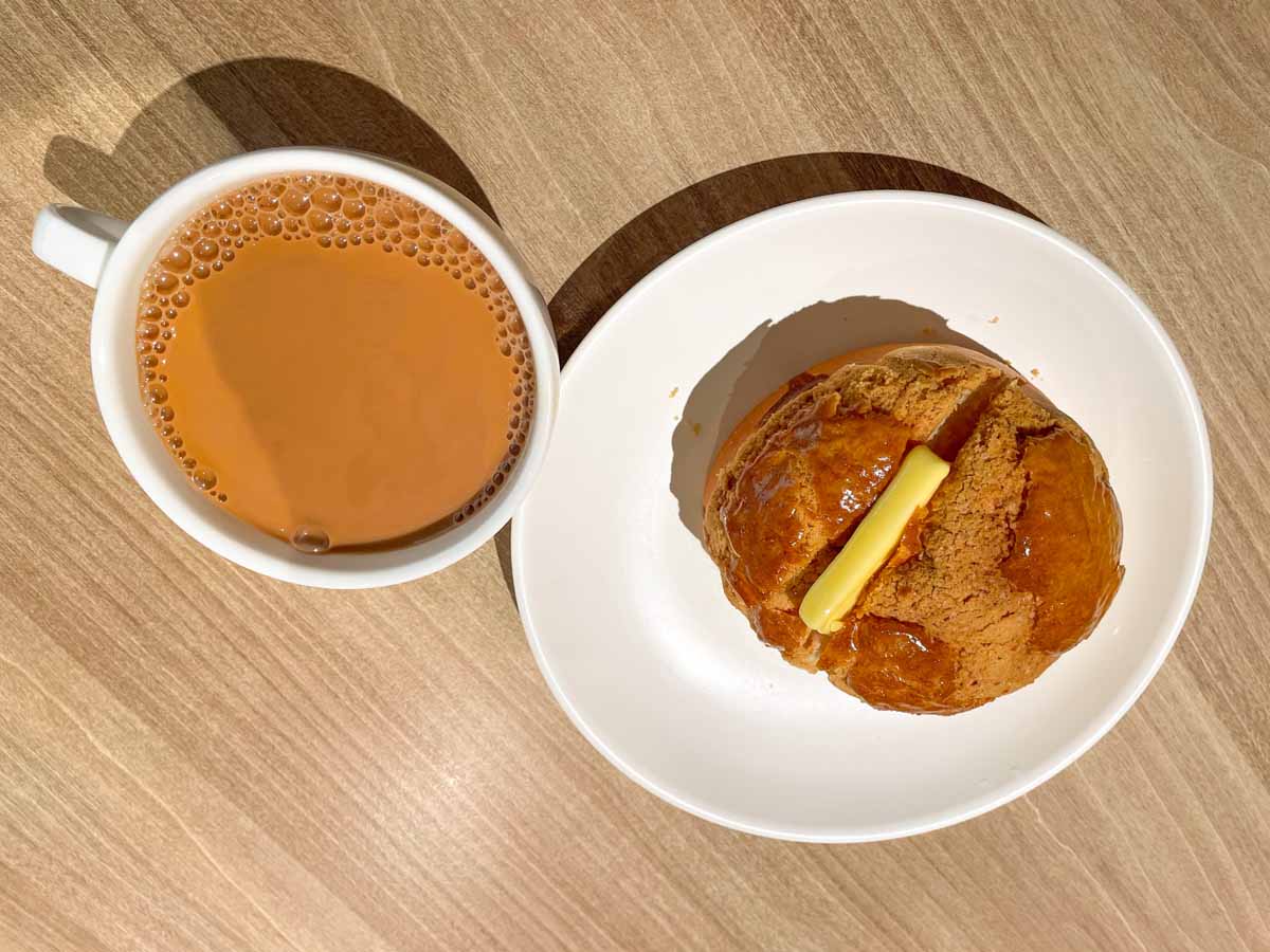 authentic hk food - so good char chan teng polo bun