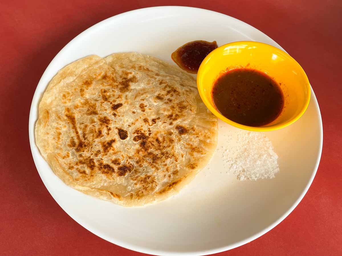 prata $1.30 - 1 plate