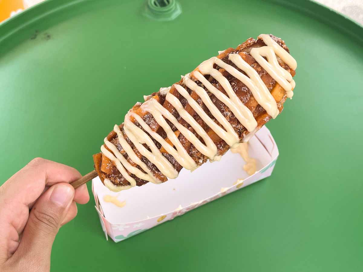 gastrobeats - kwazy korndog potato corndog