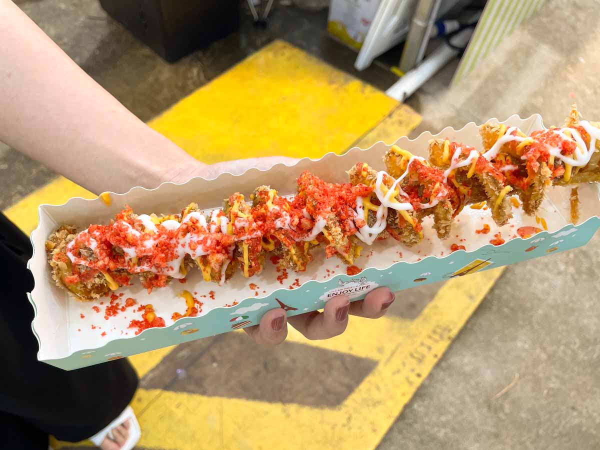 choa chu kang pasar malam - bites haven tornadog