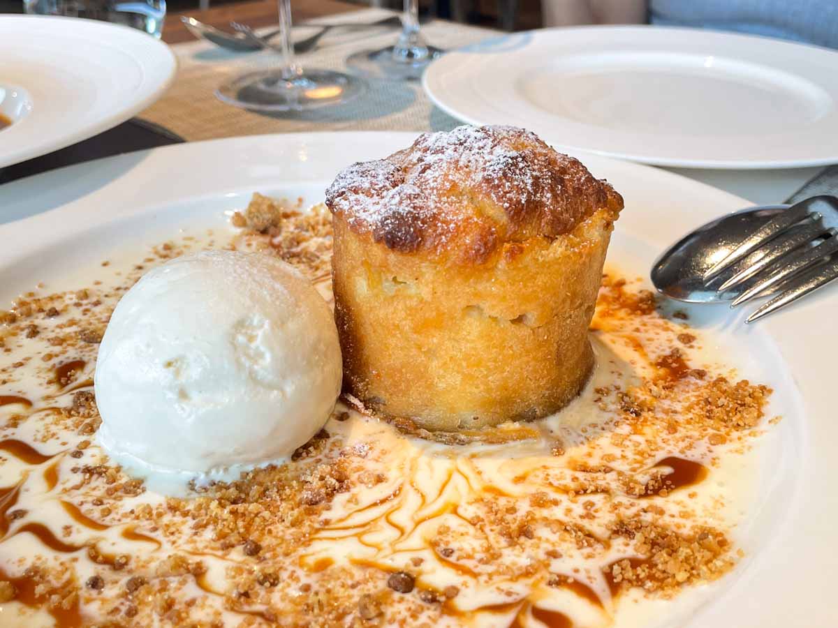 wooloomooloo steakhouse - bread & butter pudding