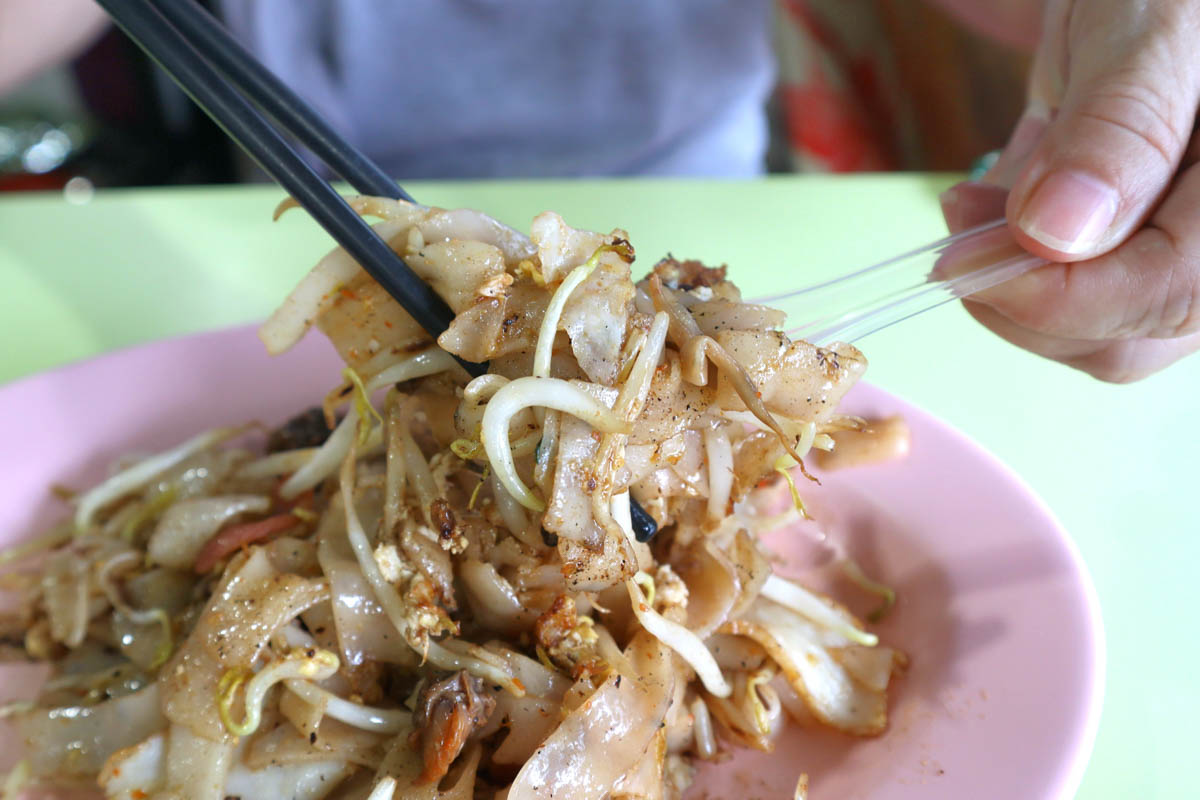 hwa heng - penang char kway teow closeup