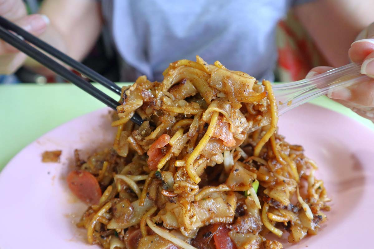 hwa heng - char kway teow closeup
