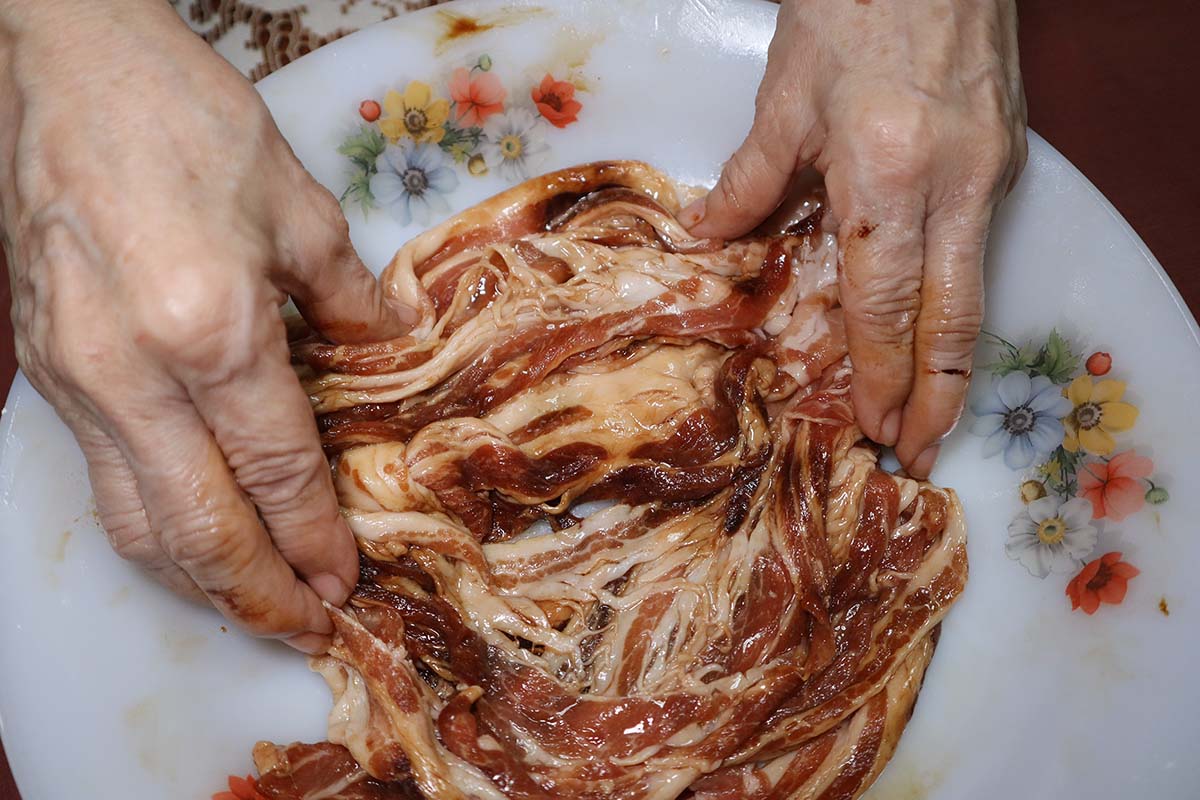 how to recreate hunan pork - meat