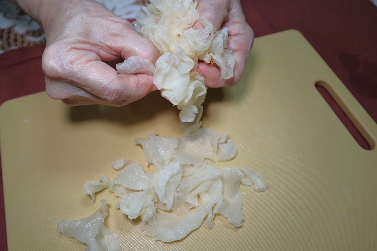 how to recreate hunan pork - white fungus