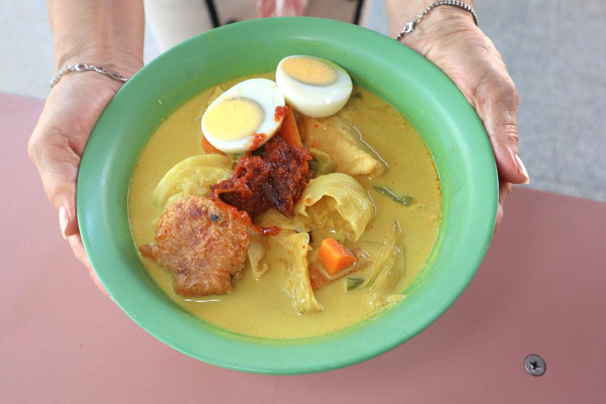 indonesian food house - lontong