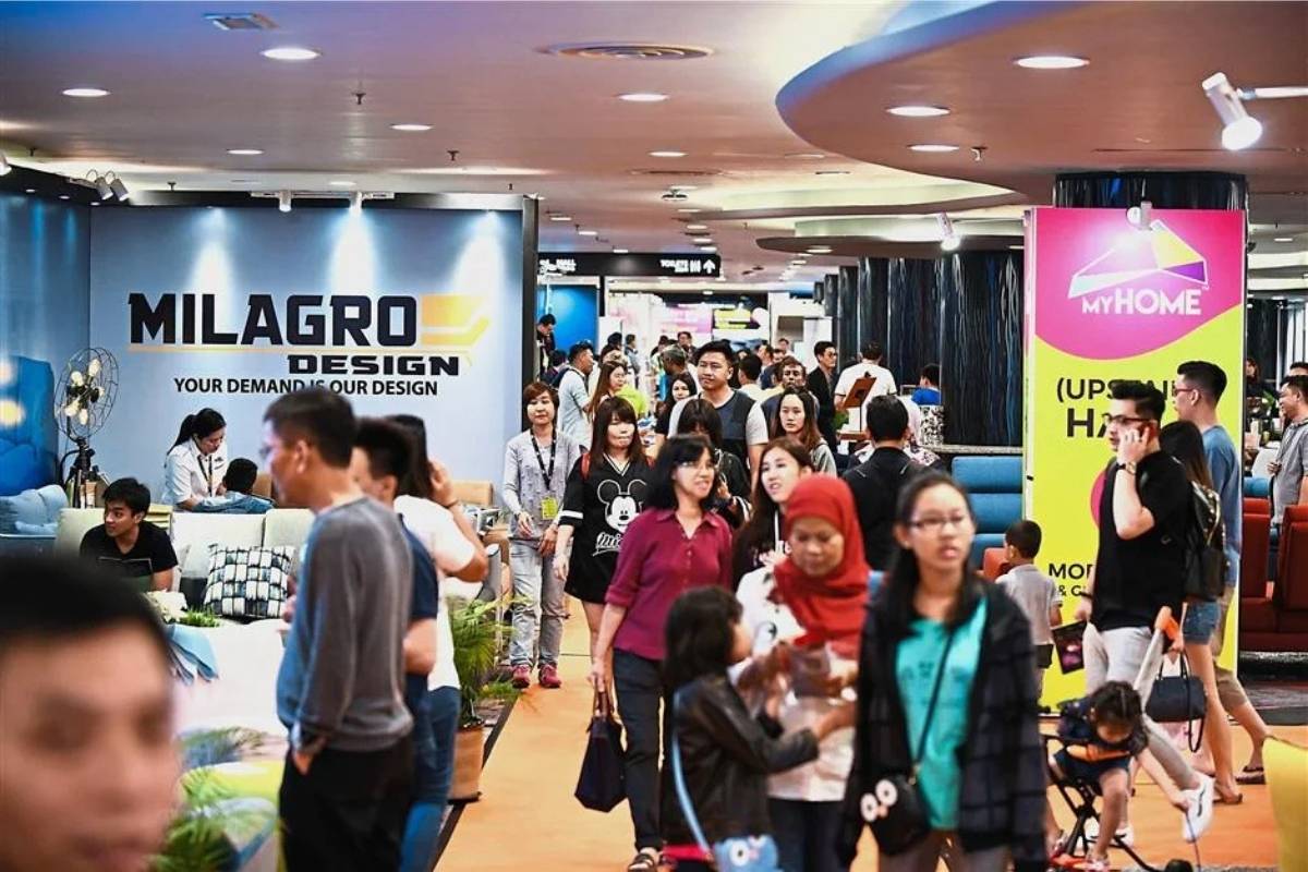 MyHome Exhibition - interior image of the event