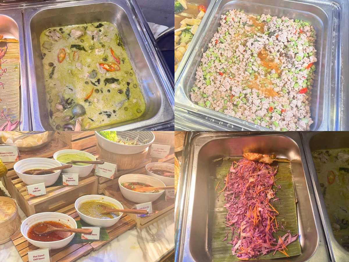bangkok jam thai buffet - buffet line2