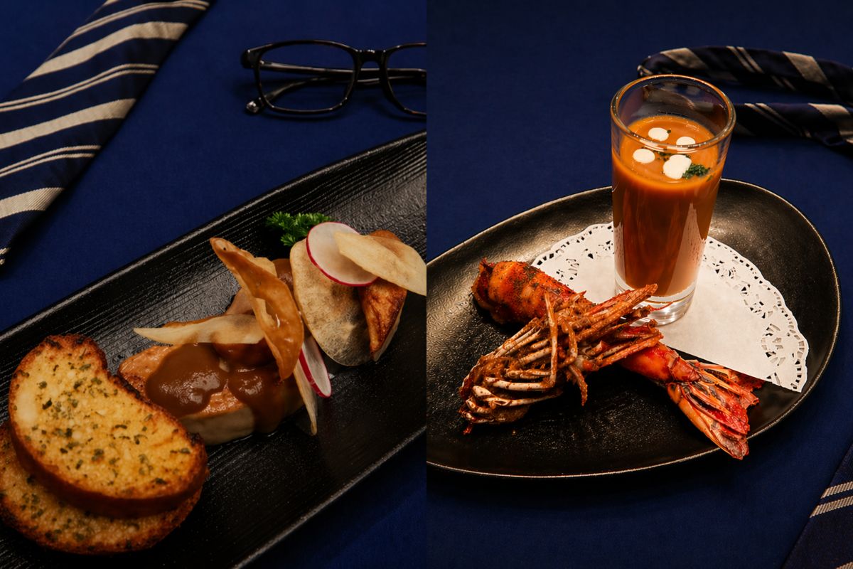 best dining spots in Singapore to pamper dad like a king - Lawry’s The Prime Rib (starters)