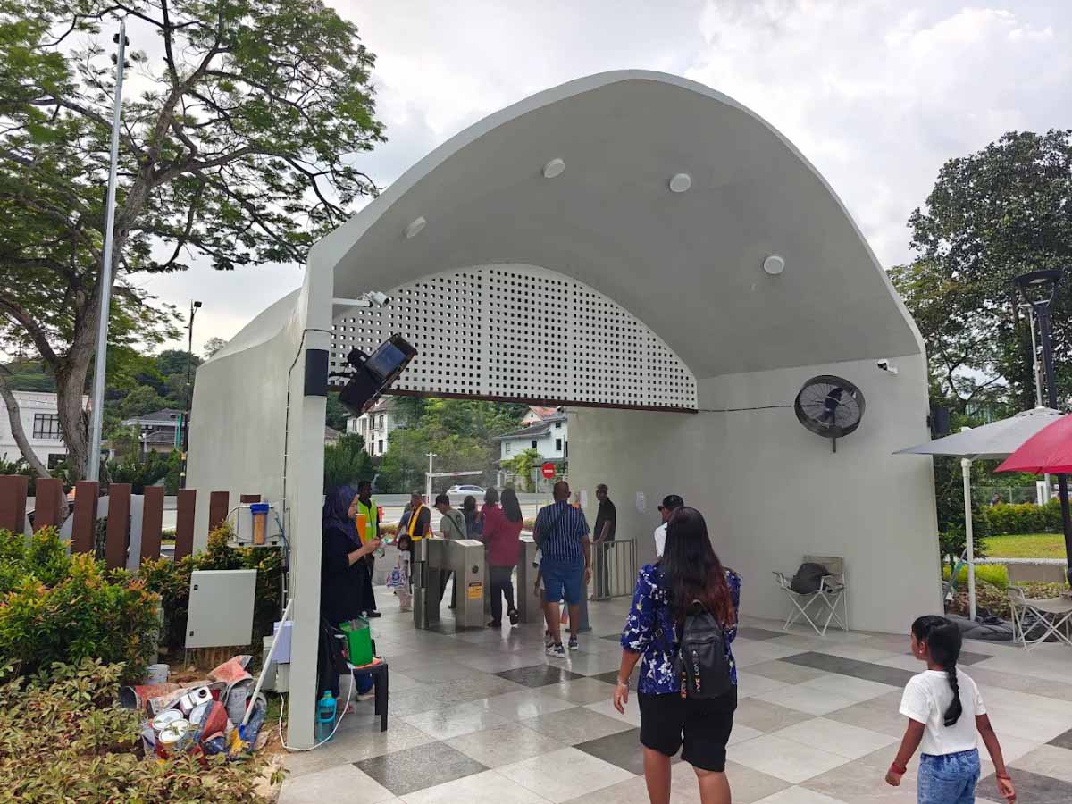 Danga Park JB - Entrance