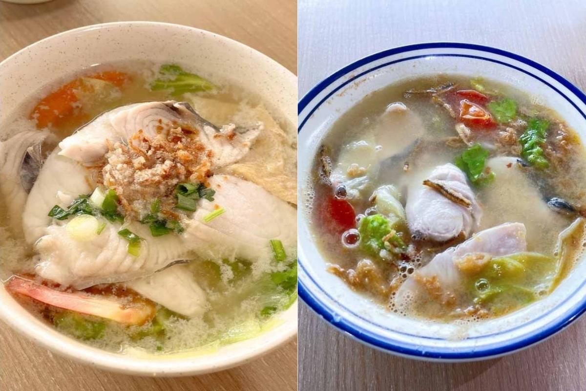 fish soup showdown - fish porridge