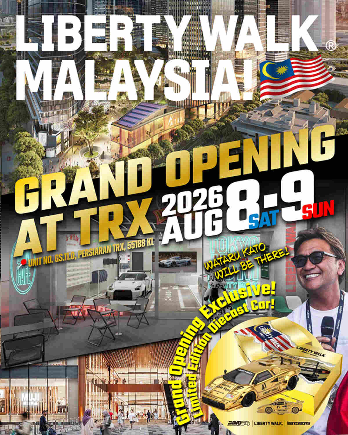 Liberty Walk - Founder poster