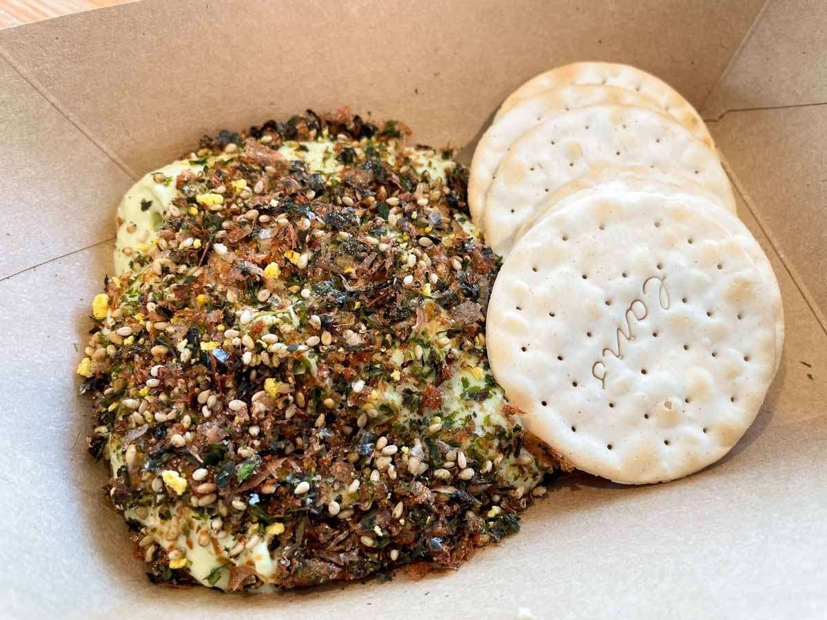 gastrobeats - neon pigeon izakaya tokyo hummus
