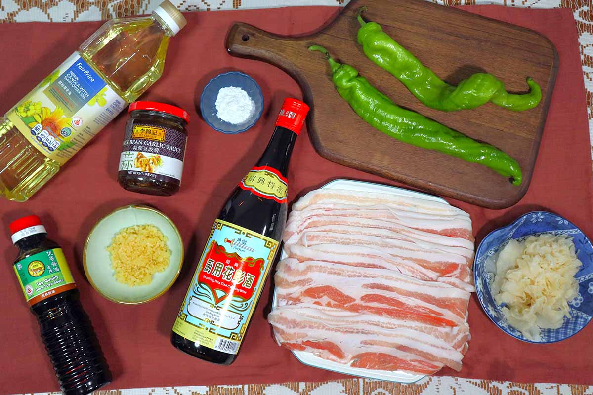 how to recreate hunan pork - ingredients