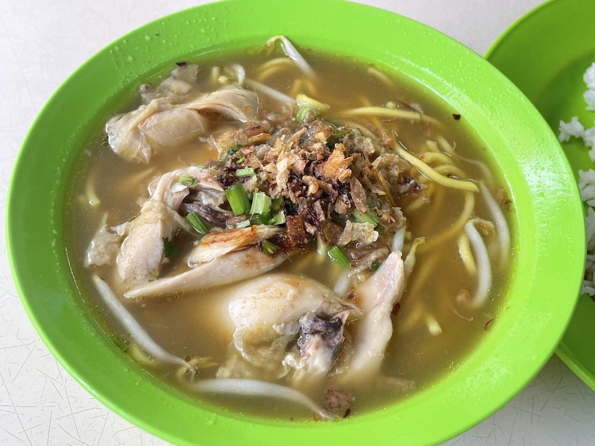 ministers and president favourite food - mak itams corner mee soto dish