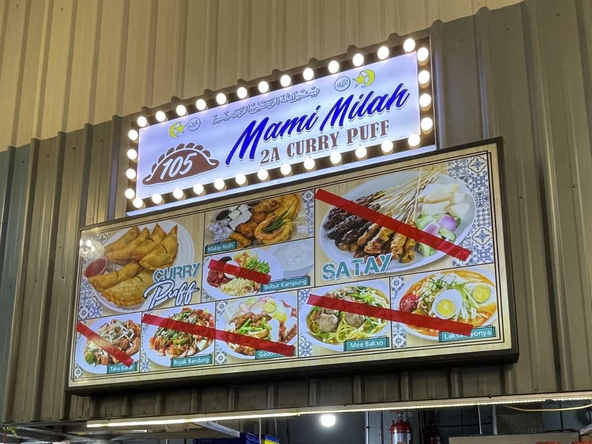 ministers and president favourite food - epok epok mummy storefront